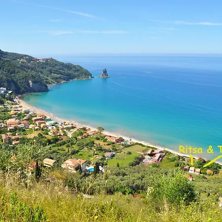 House Ritsa Am Agios Gordios, Corfu בית נופש *