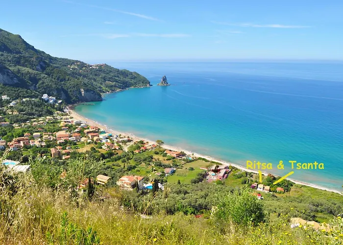 House Ritsa Am Agios Gordios, Corfu Σπίτι διακοπών *